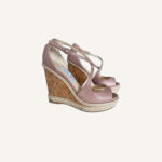 Jimmy Choo Dakota Wedge Pink (Size 37.5)