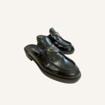 Prada Triangle Logo Leather Loafer (size 39)