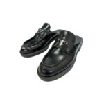 Prada Triangle Logo Leather Loafer (size 39)