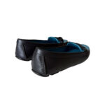 Prada Leather Bow Logo Embellished Loafers (Size 37.5)