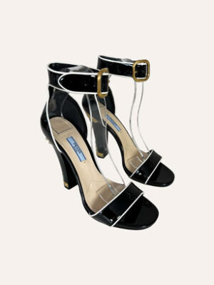 Prada Patent Leather Sandals (Size 38.5)