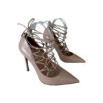 Valentino Rockstud Laceup Pumps (Size 38)