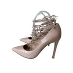 Valentino Rockstud Laceup Pumps (Size 38)