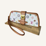Louis Vuitton Shirley Clutch White Multicolour Monogram