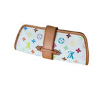 Louis Vuitton Shirley Clutch White Multicolour Monogram