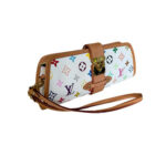 Louis Vuitton Shirley Clutch White Multicolour Monogram