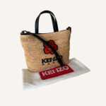 Kenzo Boke Flower woven tote