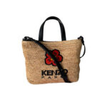 Kenzo Boke Flower woven tote