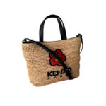 Kenzo Boke Flower woven tote
