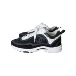 Chanel CC Tweed Sneakers (Size 38.5)