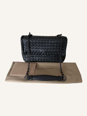 Bottega Veneta Nappa Intrecciato Olimpia shoulder bag