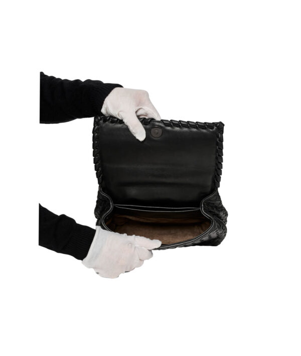 Bottega Veneta Nappa Intrecciato Olimpia Shoulder Bag