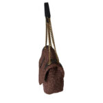 YSL Niki Raffia and Leather Bag