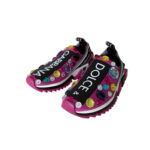 Dolce & Gabbana Pink Sorrento Crystal Low Tops (Size 37)