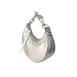 DKNY Les Mini Metallic Silver Shoulderbag