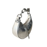 DKNY Les Mini Metallic Silver Shoulderbag