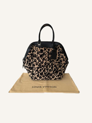 Louis Vuitton North South Leopard Print Handbag (Collector's Item)