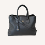 Vivienne Westwood Balmoral Shopper Bag with iconic Orb logo and structured silhouette