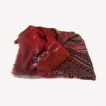 Cartier Cashmere Paisley Patterned Scarf