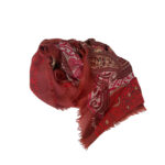 Cartier Cashmere Paisley Patterned Scarf