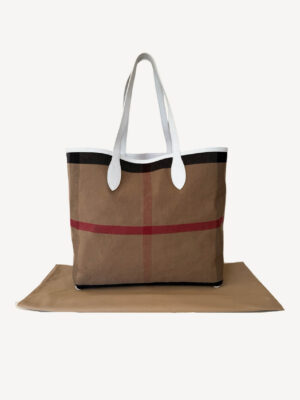 Burberry Doodle reversible tote bag with hand-drawn graffiti-style print