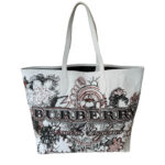 Burberry Doodle reversible tote bag with hand-drawn graffiti-style print