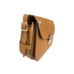 Valentino Rockstud Cabana Cognac Leather Saddle Shoulderbag