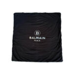 Balmain Kids Logo Print Blanket, Leggings and Beanie Set