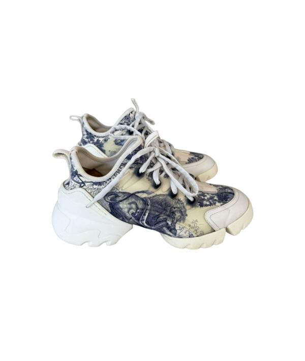 Christian Dior D Connect Toile De Jouy Trainers (Size 37)