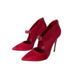 Casadei Suede & Leather Pumps (Size 39.5)