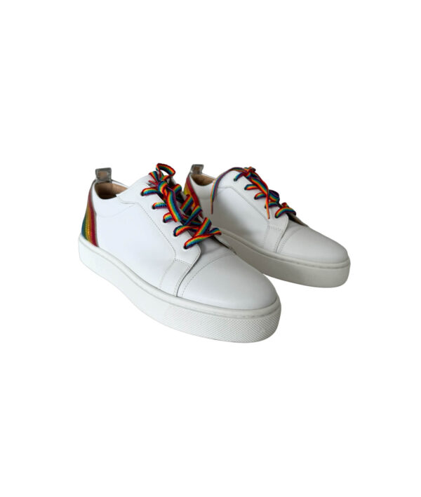 Christian Louboutin Arkenspeed Rainbow Leather Trainers (Size 39)