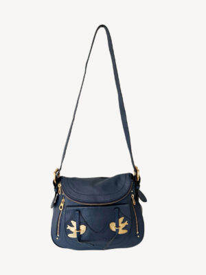 Marc by Marc Jacobs Petal to the Metal handbag with bird embellishments in leather