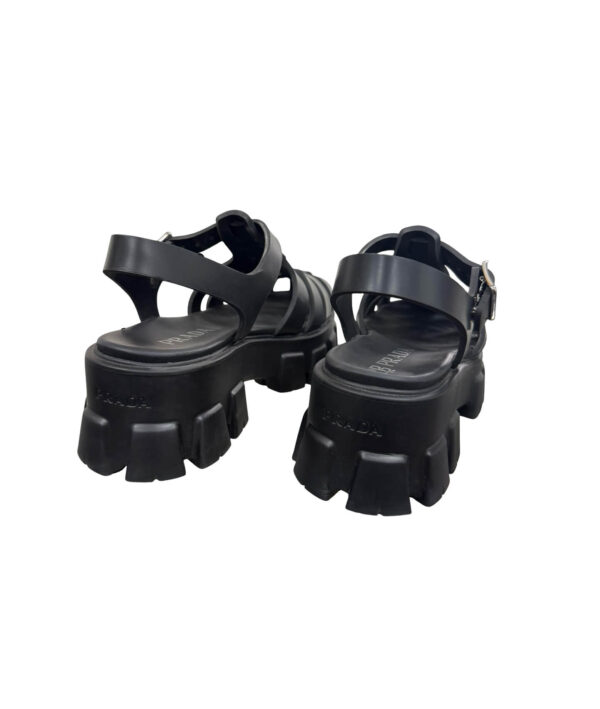 Prada Monolith Rubber Platform Sandal (Size 39)