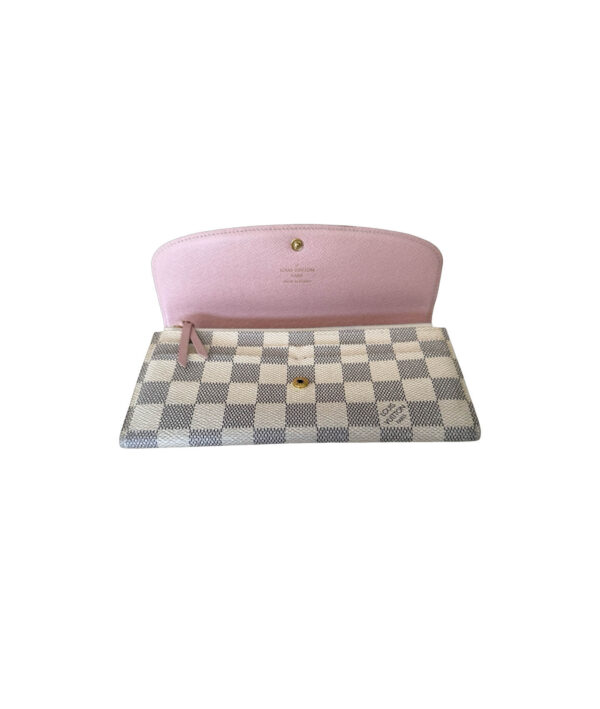 Louis Vuitton Emilie Wallet Damier Azur