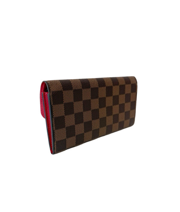 Louis Vuitton Emilie Wallet in Damier Ebene