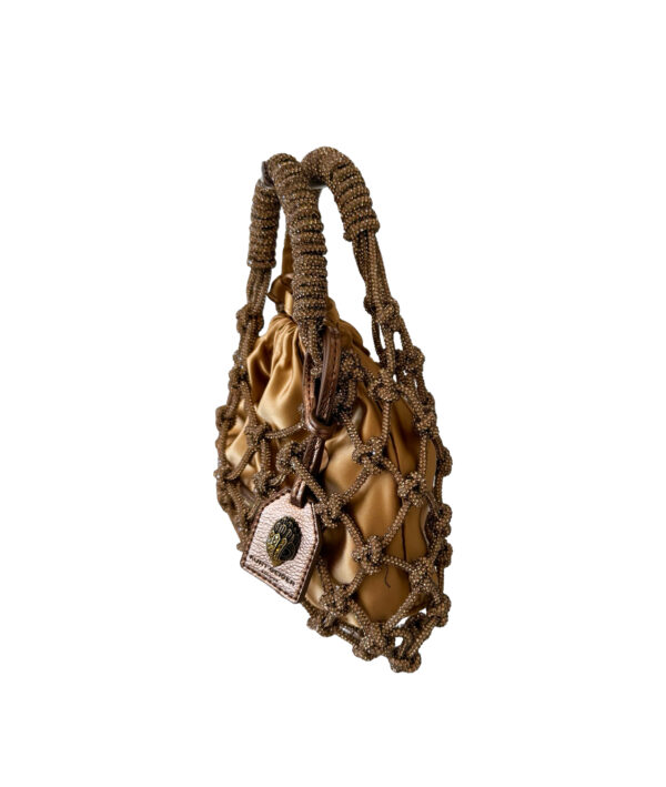 Kurt Geiger Small Macrame Crystal Bag
