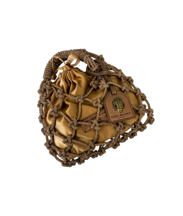 Kurt Geiger Small Macrame Crystal Bag