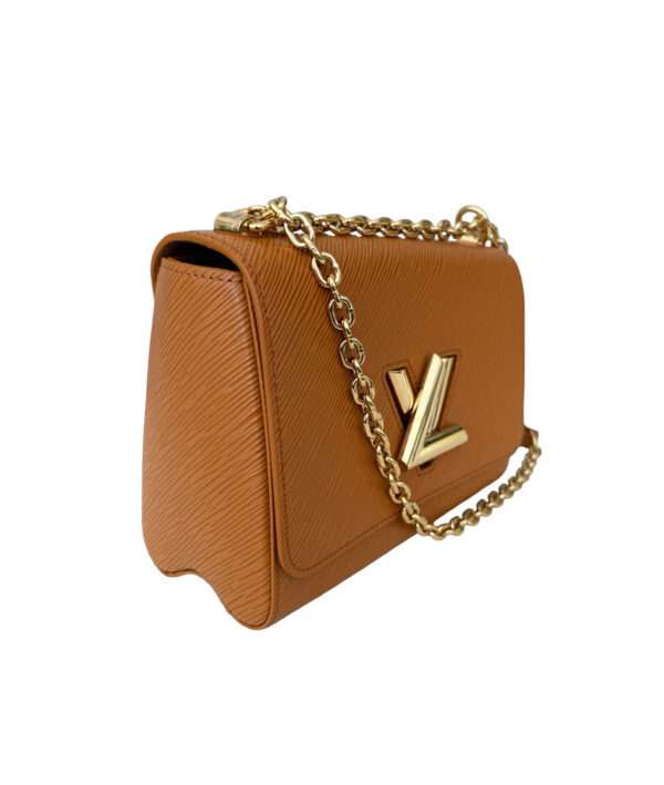 Louis Vuitton Twist Métal Honey shoulder bag in textured Epi leather