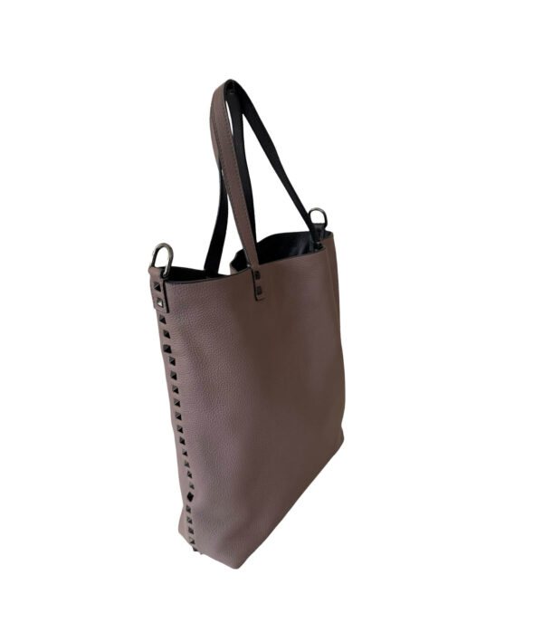 Valentino Reversible Unisex Rockstud Embellished Tote