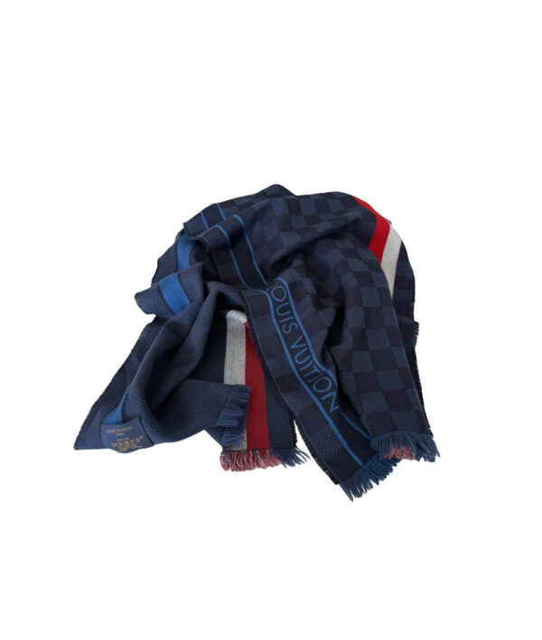 Louis Vuitton Charpes/ Echarpe Messager Fringe Scarf