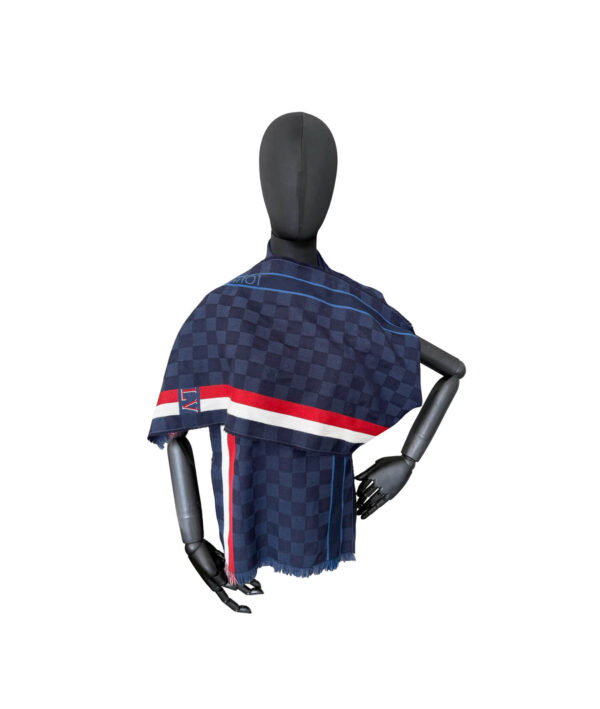 Louis Vuitton Charpes/ Echarpe Messager Fringe Scarf