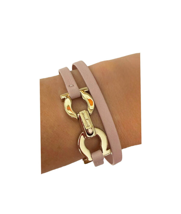 Salvatore Ferragamo Leather Bracelets