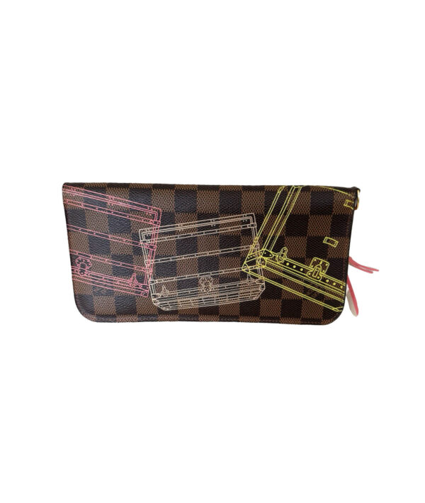 Louis Vuitton 2014 Damier Trunk Print Zippy Wallet