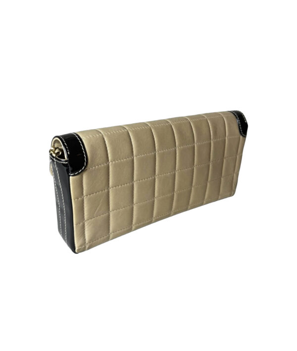 Chanel Chocolate Bar East West Flap Bag - Vintage