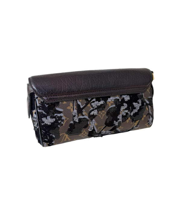 Louis Vuitton Monogram Fleur De Jais Manege Clutch