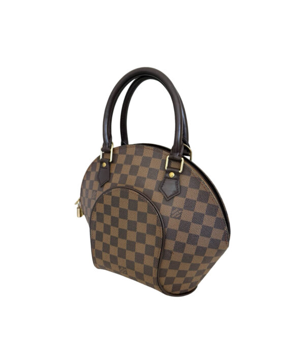Louis Vuitton Monogram Ellipse Medium Tote with Structured Silhouette and Zip Closure