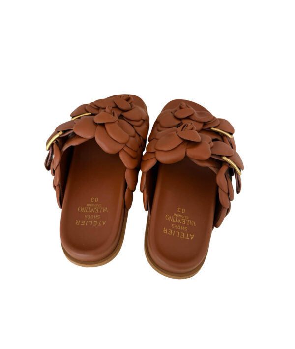 Valentino Atelier 03 Rose Edition Leather Sandal (Size 38.5)