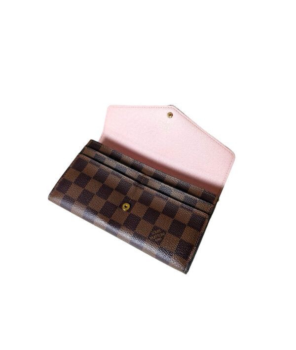 Louis Vuitton Sarah Wallet Damier Ebene