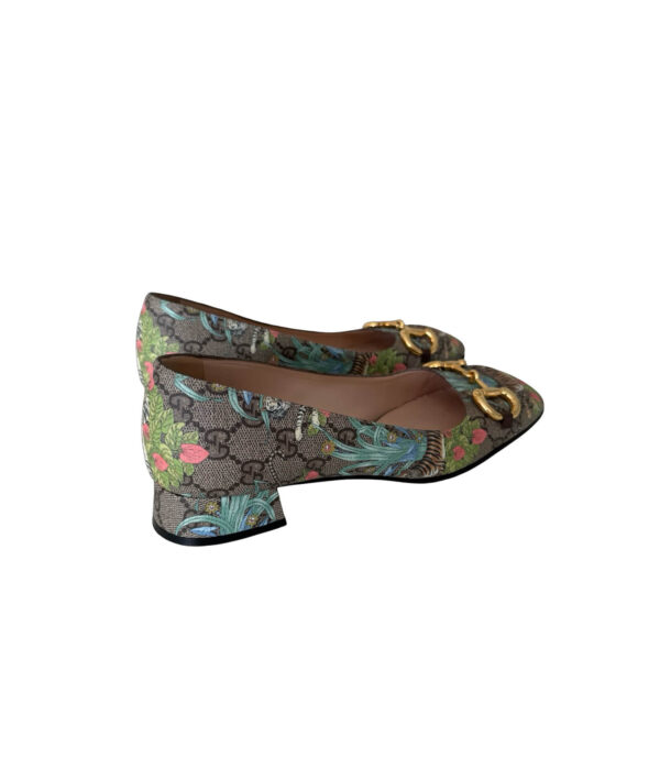 Gucci Tiger Womens Horsebit Ballet Flat (Size 38)