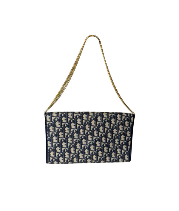 Christian Dior Vintage Diorissimo Trotter Chain Clutch